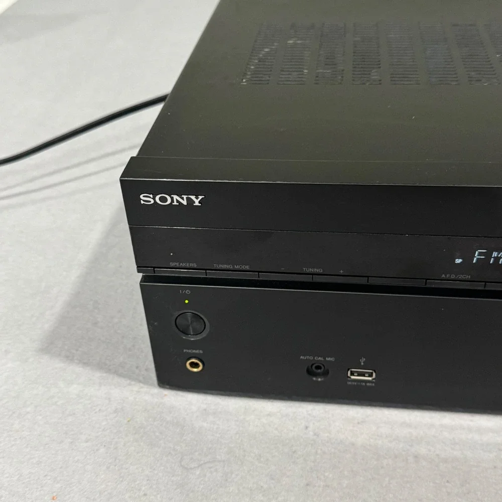 Sony STR-DH550 AV Receiver Home Theater Black 5.2 Channel 4K HDMI Hi-Res Audio